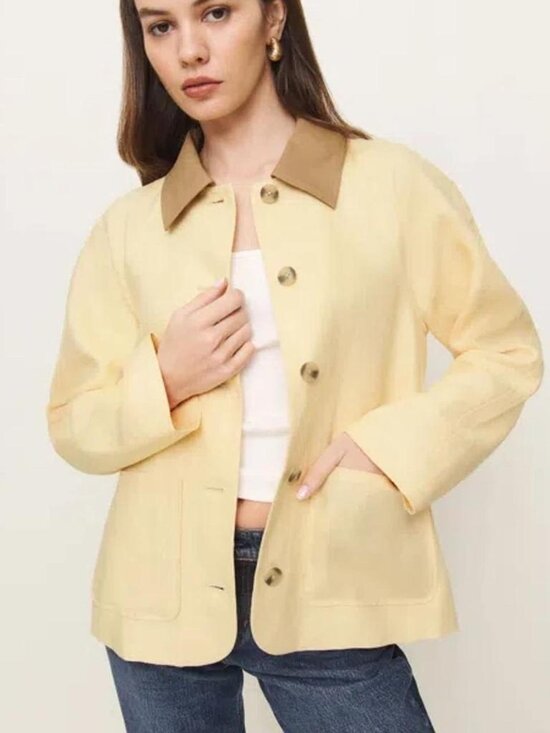 Reformation Jackets & Blazers - Reformation Lila Linen Jacket